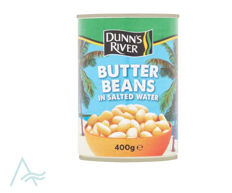 DUNNS RIVER BUTTER BEANS 400 G
